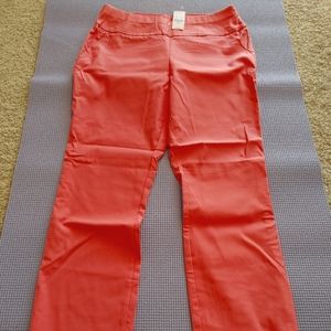 Women's pull on cropped dress pants, size S